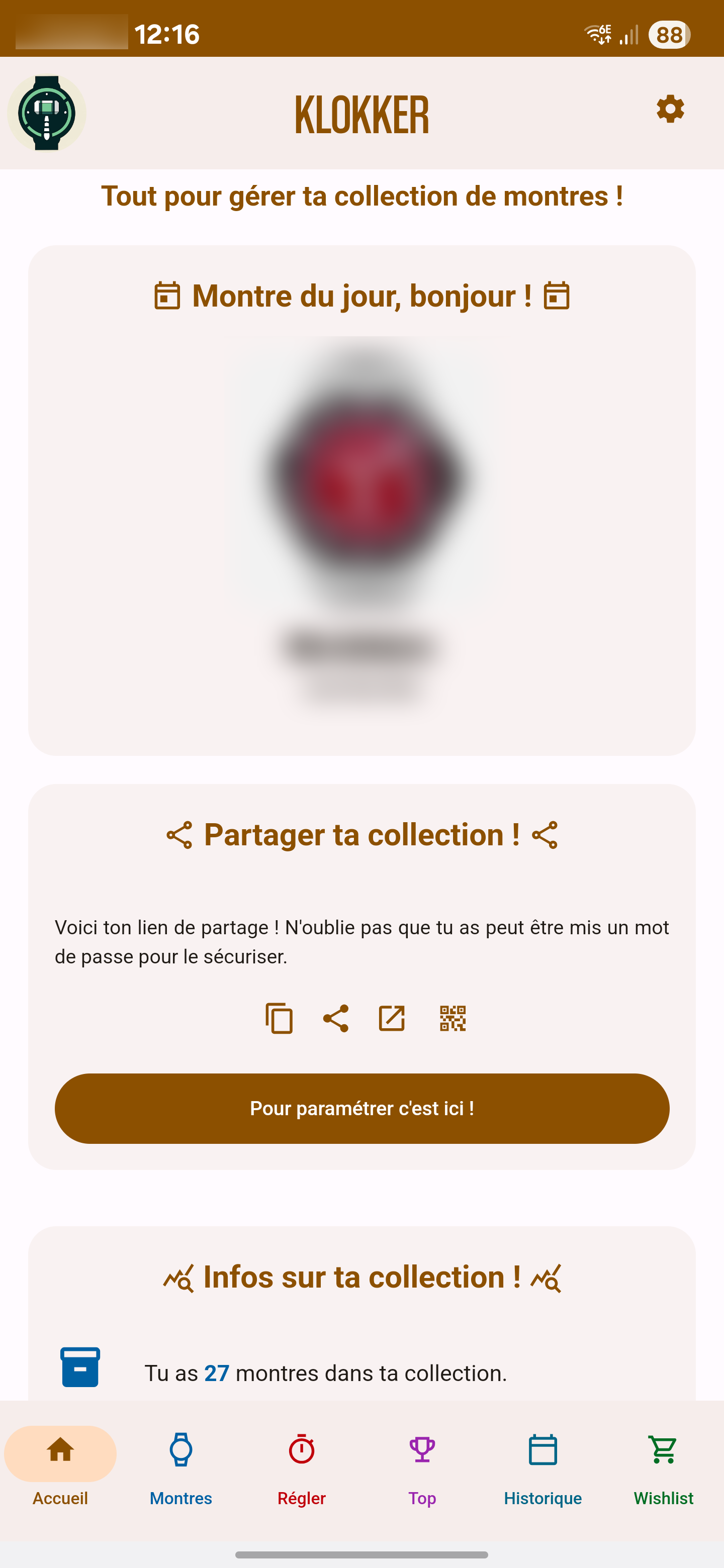 Screenshot 1 Klokker App